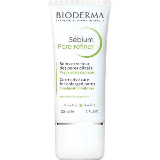 Bioderma Sebium Pore Refiner - Skin Smoothing & Pore-Minimizing Care, 30ml, EN/FR/ES, Case of 160