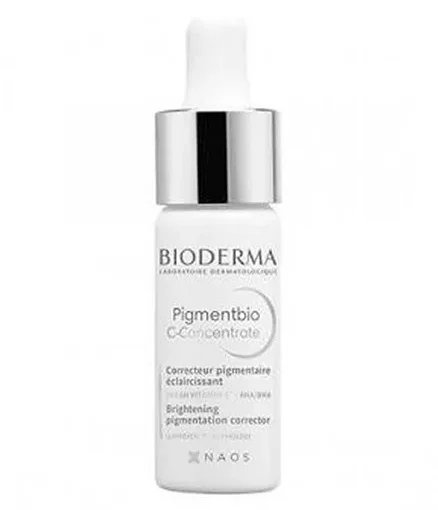 Bioderma Pigmentbio C-Concentrate - Vitamin C Brightening Serum for Dark Spots, 15ml, EN/FR/ES, Case of 61