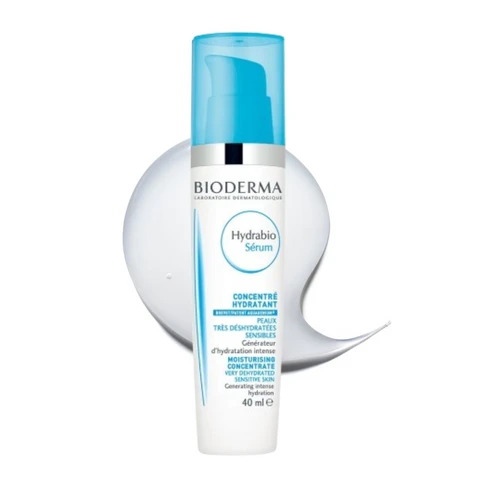 Bioderma Hydrabio Serum - Intense Hydration & Radiance Boost for Dehydrated Skin (New Formula + New Look), 40ml, EN/FR/ES, Case of 52
